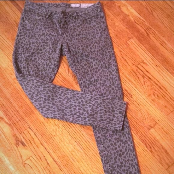 All Saints Denim - All Saints leopard Ashby jeans size 27 EUC